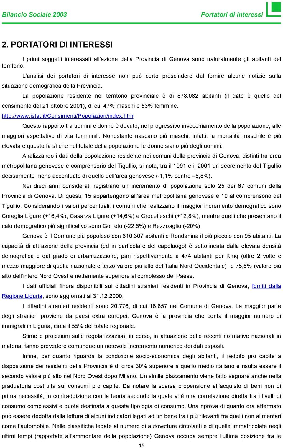 082 abitanti (il dato è quello del censimento del 21 ottobre 2001), di cui 47% maschi e 53% femmine. http://www.istat.it/censimenti/popolazion/index.