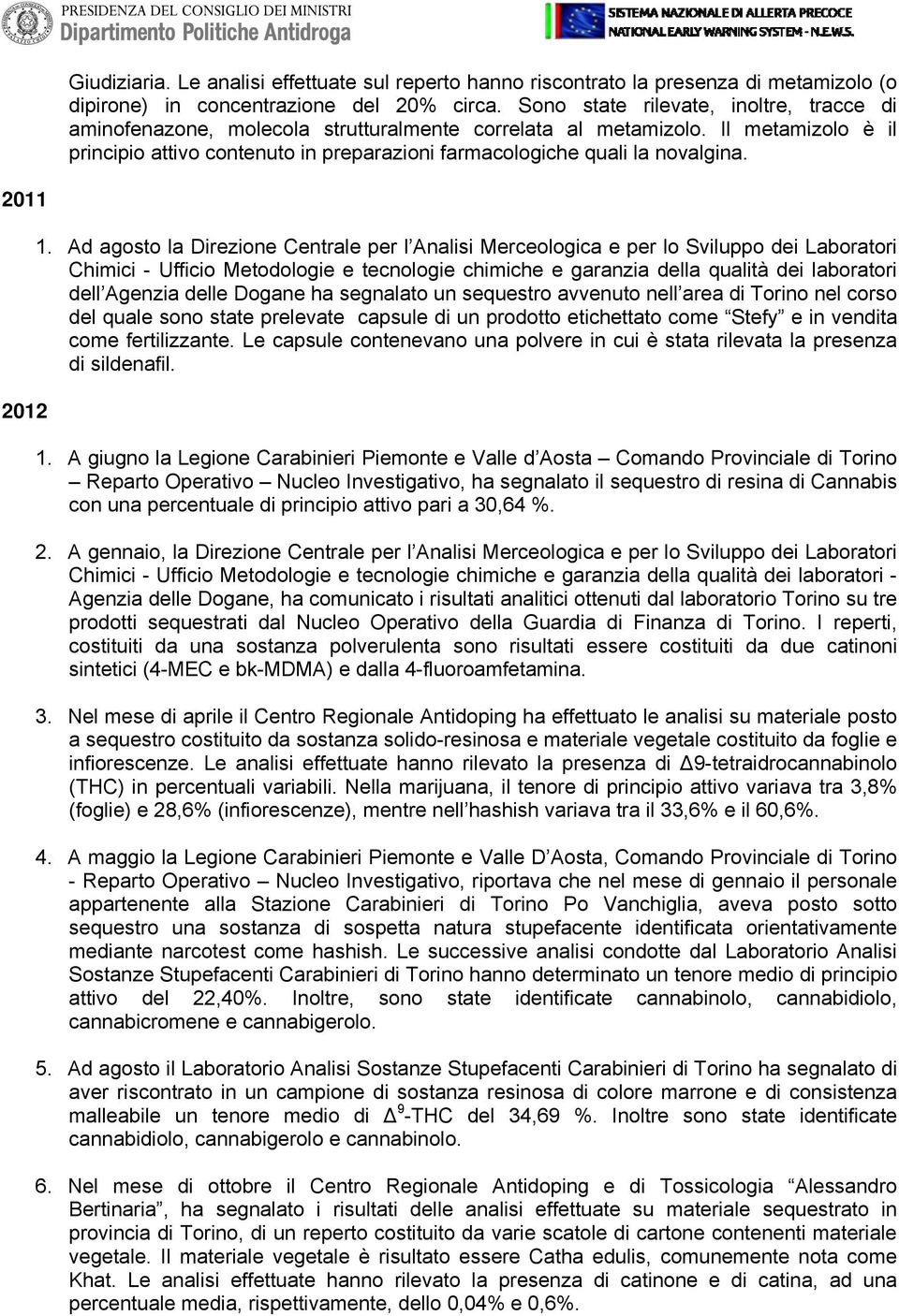 Il metamizolo è il principio attivo contenuto in preparazioni farmacologiche quali la novalgina. 2012 1.