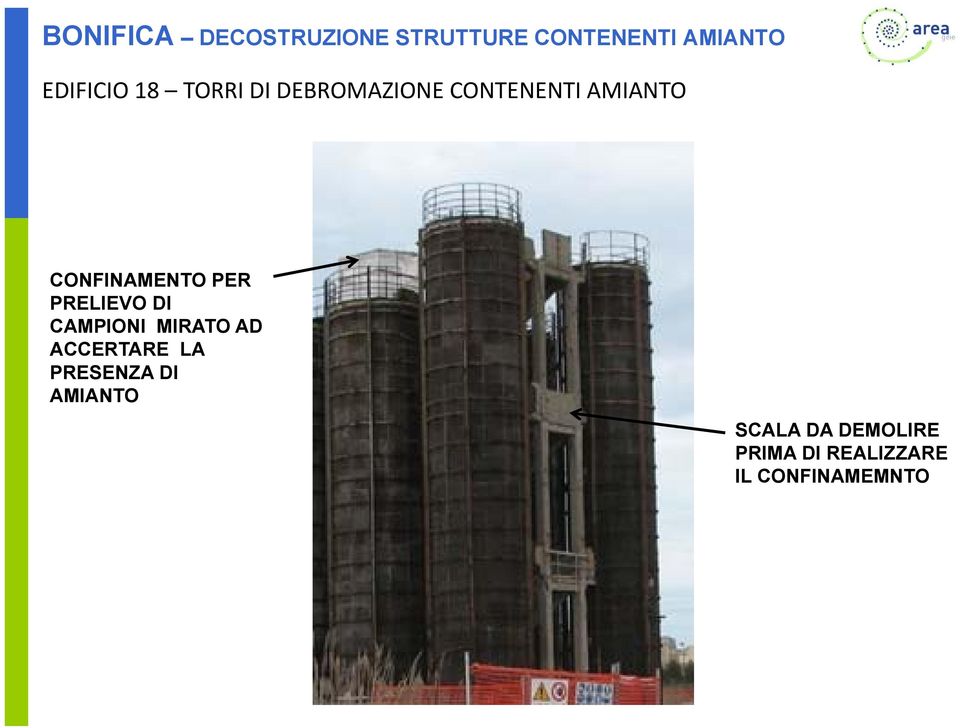 CONFINAMENTO PER PRELIEVO DI CAMPIONI MIRATO AD ACCERTARE