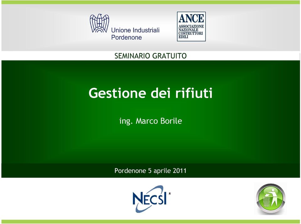 ing. Marco Borile