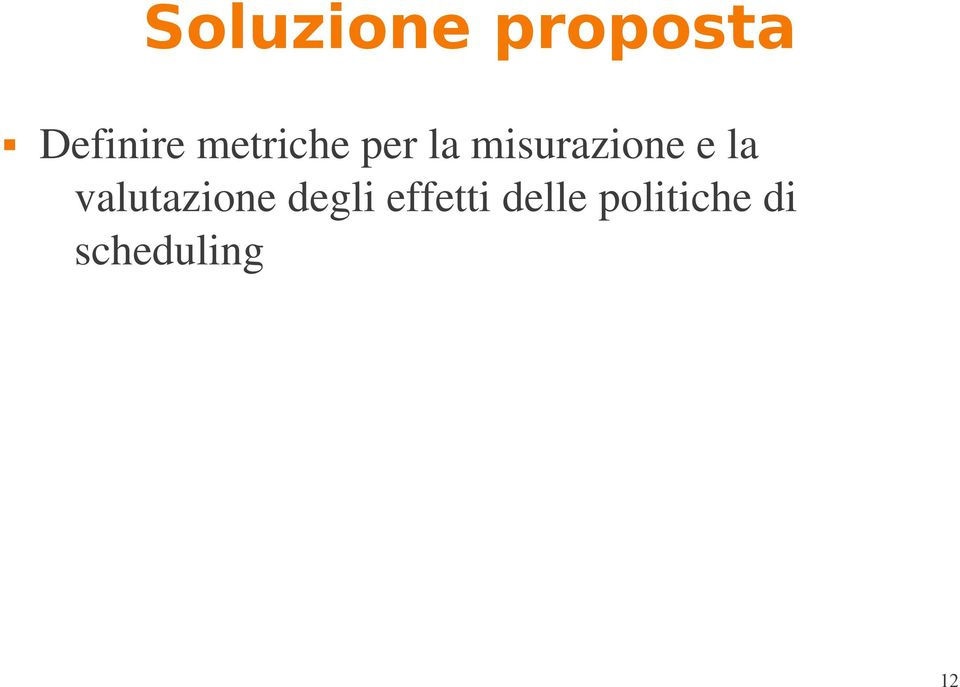 la valutazione degli effetti