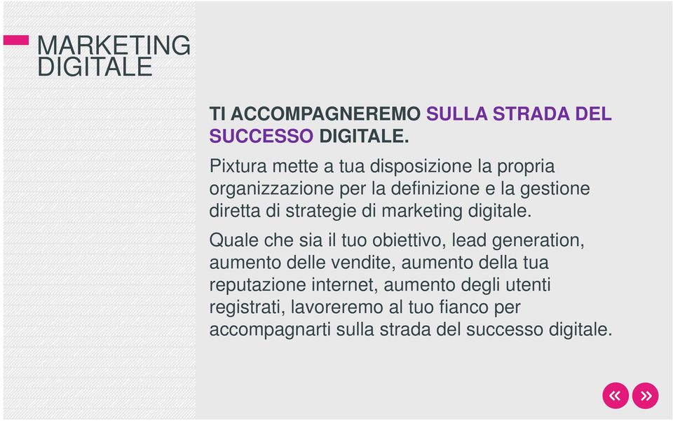 strategie di marketing digitale.