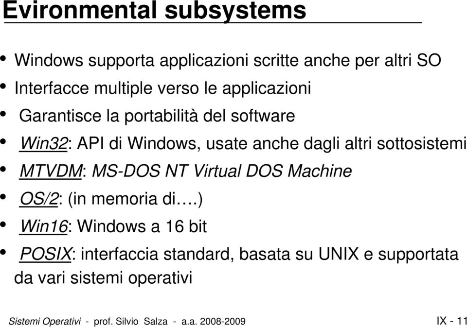 MTVDM: MS-DOS NT Virtual DOS Machine OS/2: (in memoria di.