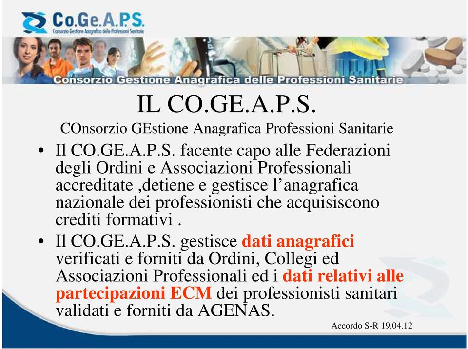 nitarie Il CO.GE.A.P.S.