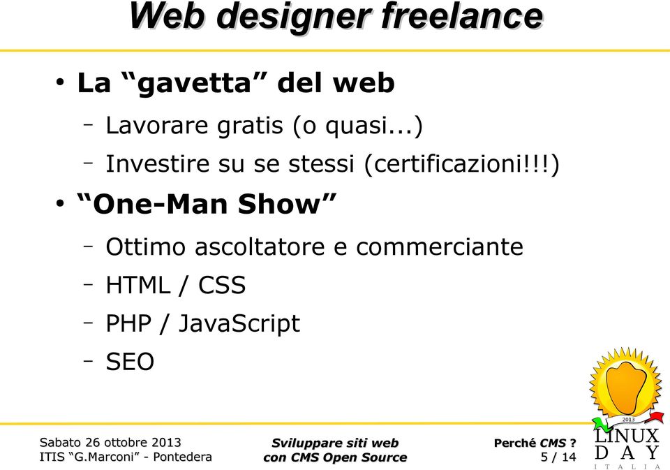 ..) Investire su se stessi (certificazioni!