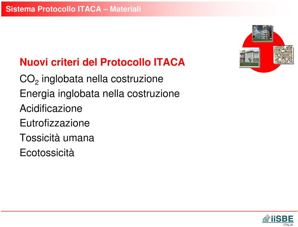 costruzione Energia inglobata nella costruzione