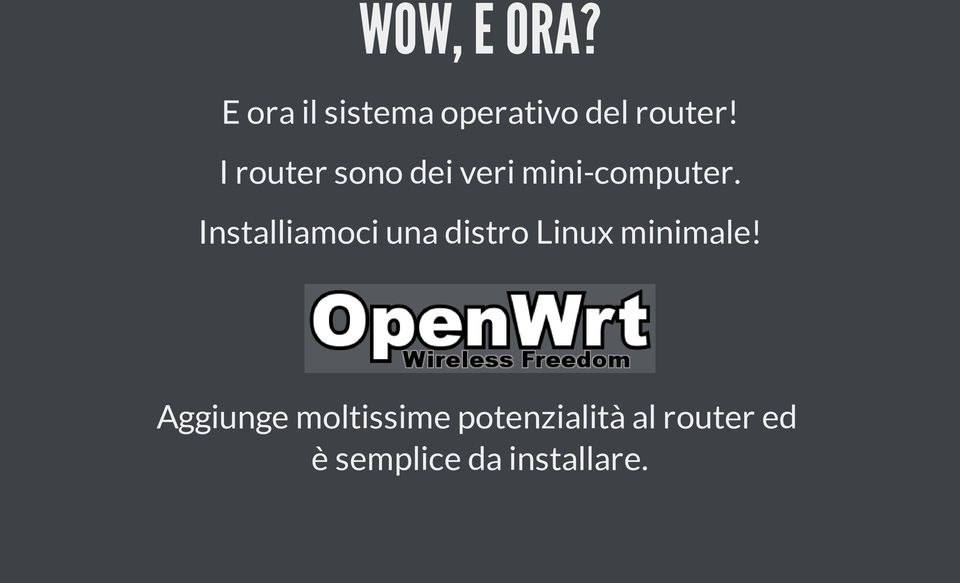 Installiamoci una distro Linux minimale!