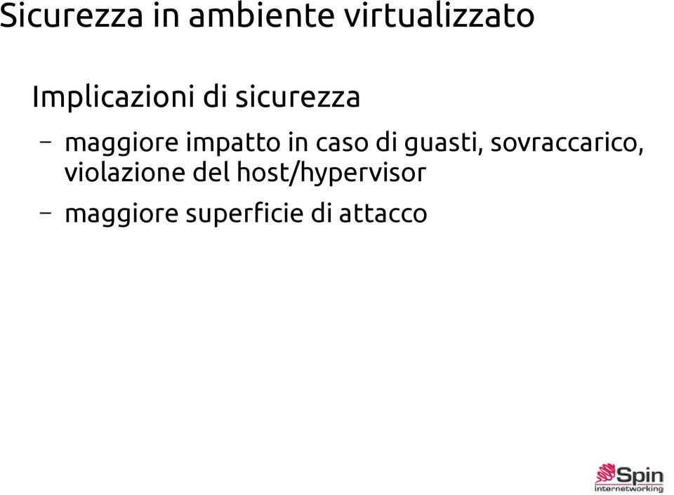 in caso di guasti, sovraccarico, violazione