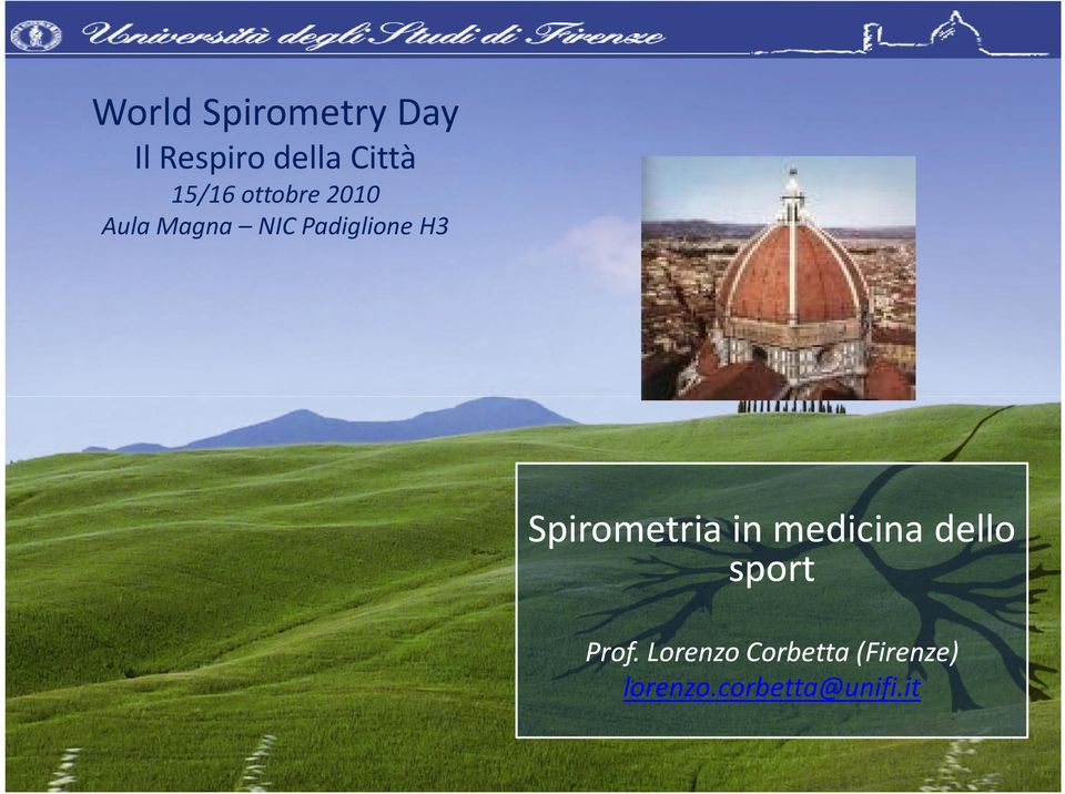 H3 Spirometria in medicina dello sport Prof.