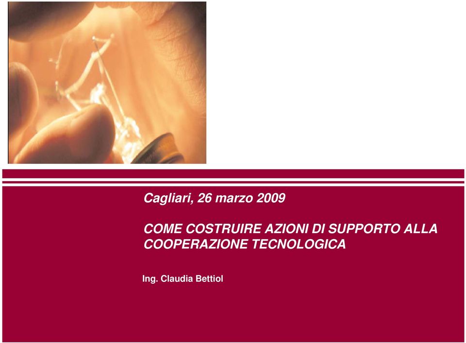 AZIONI DI SUPPORTO