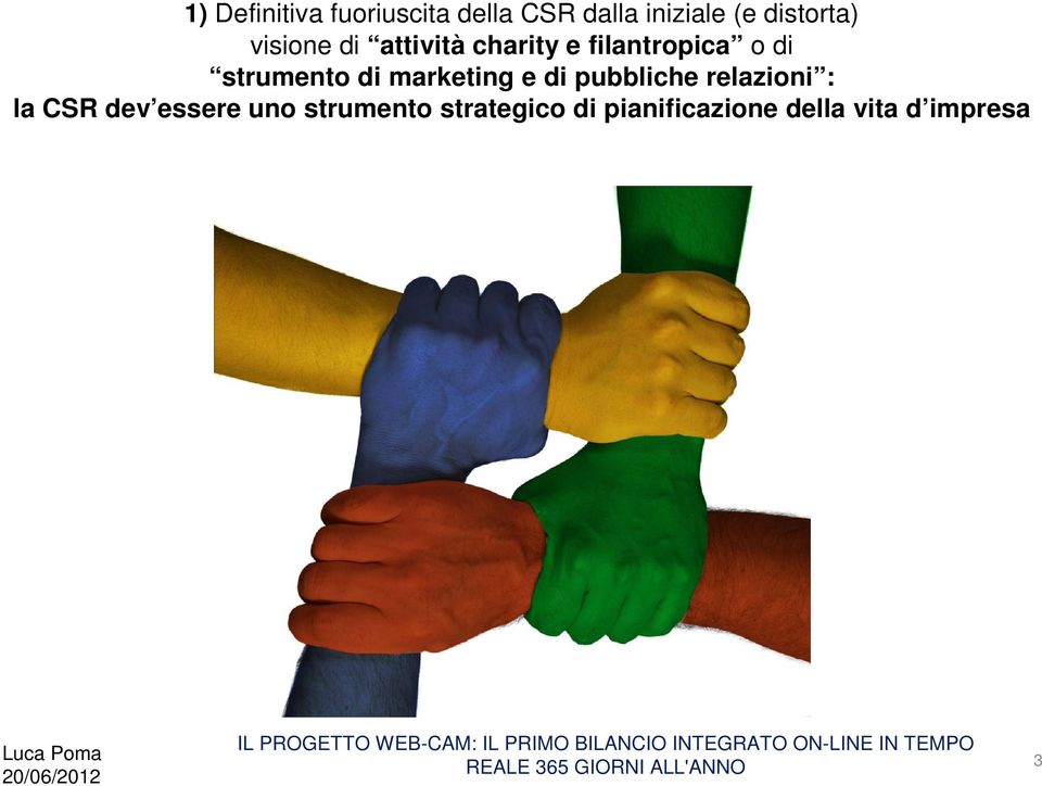 strumento di marketing e di pubbliche relazioni : la CSR dev