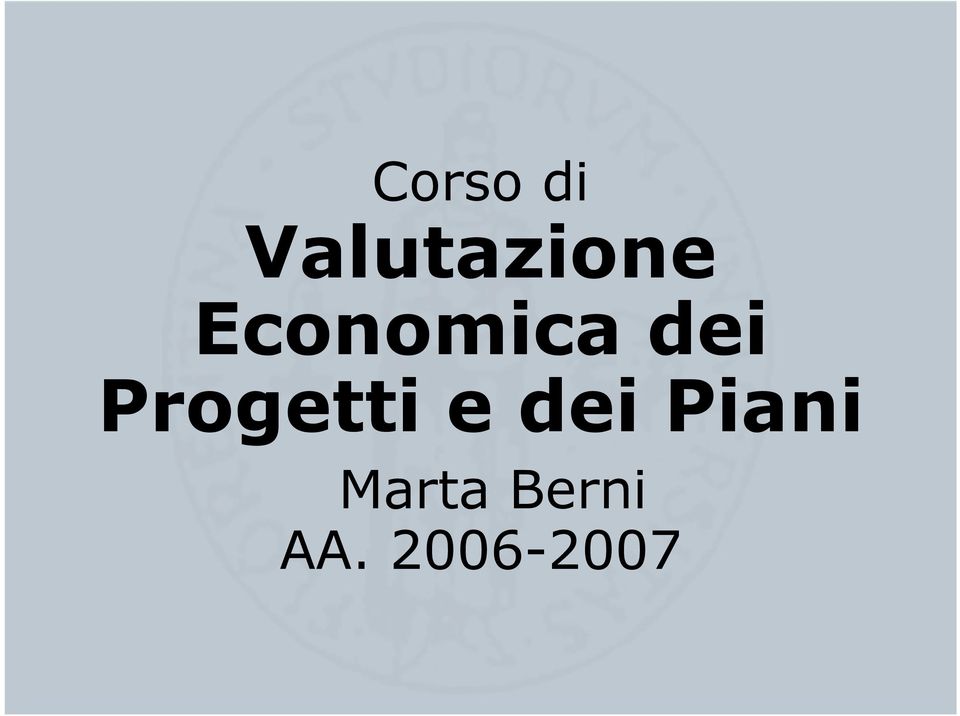 Economica dei