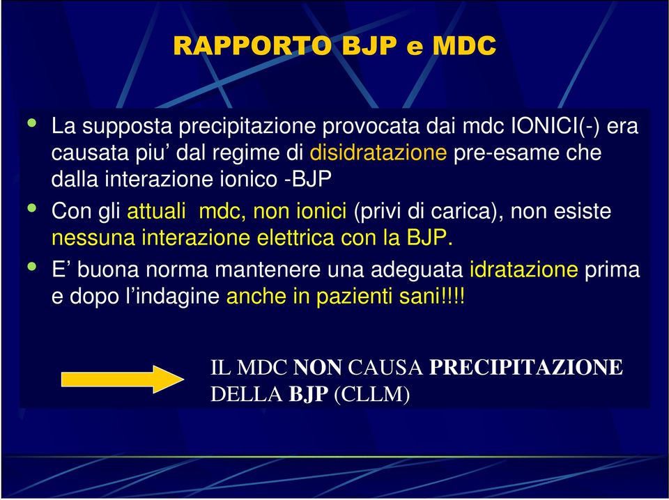 carica), non esiste nessuna interazione elettrica con la BJP.