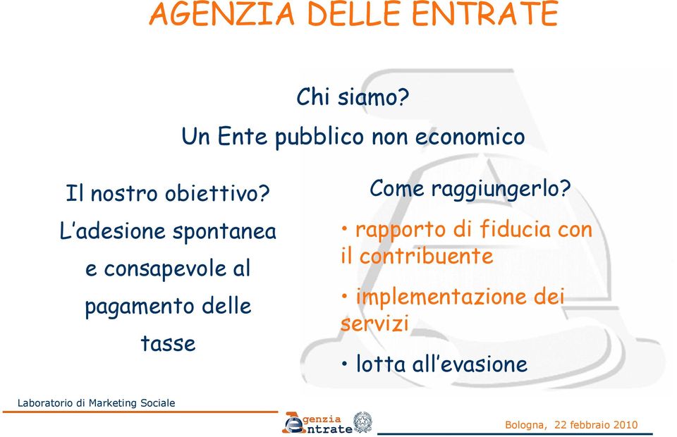 L adesione spontanea e consapevole al pagamento delle tasse