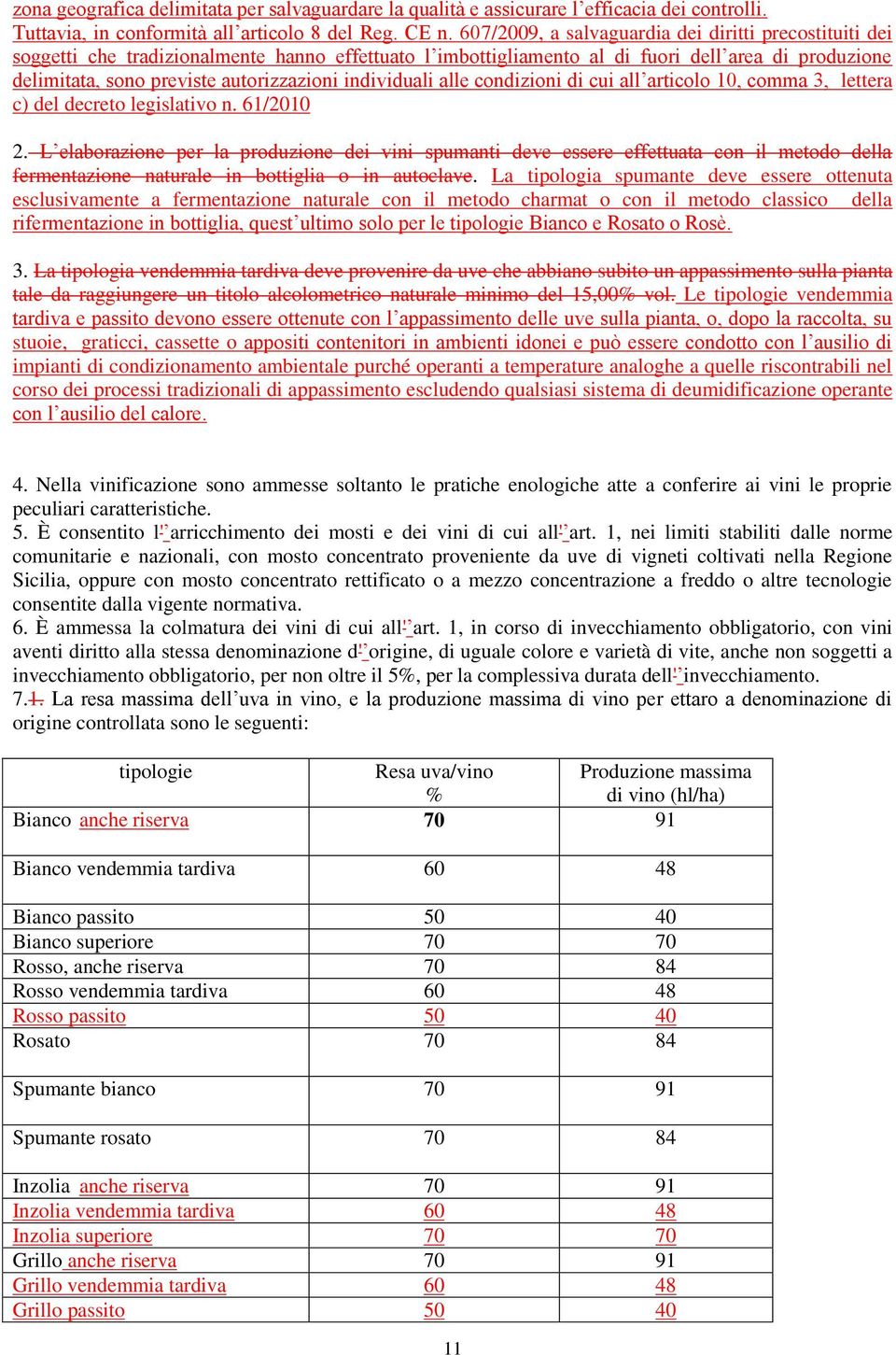 individuali alle condizioni di cui all articolo 10, comma 3, lettera c) del decreto legislativo n. 61/2010 2.