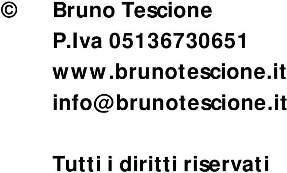 brunotescione.