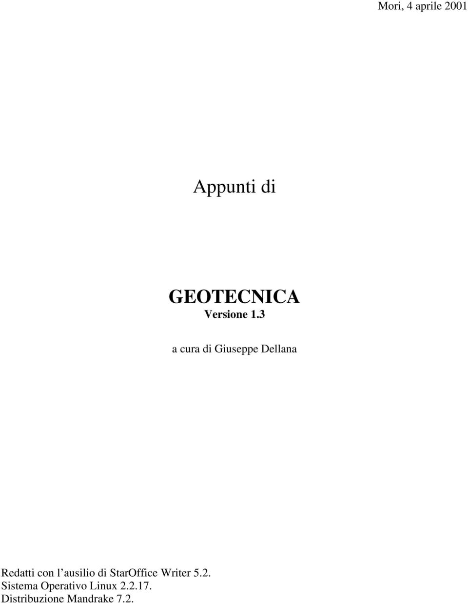 3 a cura di Giuseppe Dellana Redatti con l