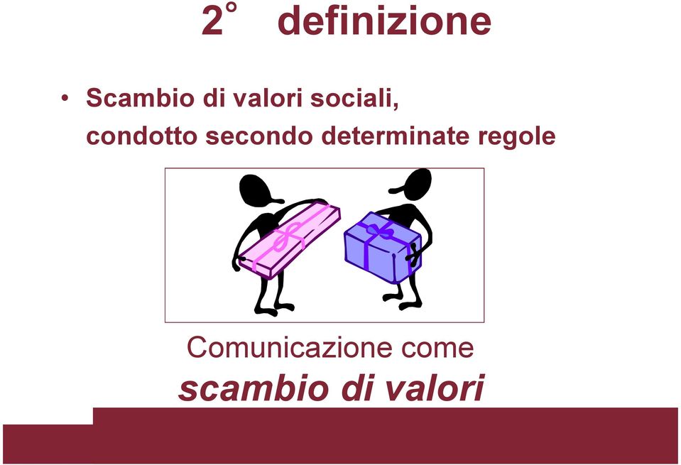 secondo determinate regole