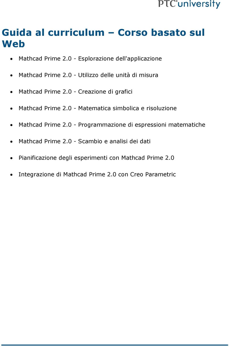 0 - Matematica simbolica e risoluzione Mathcad Prime 2.