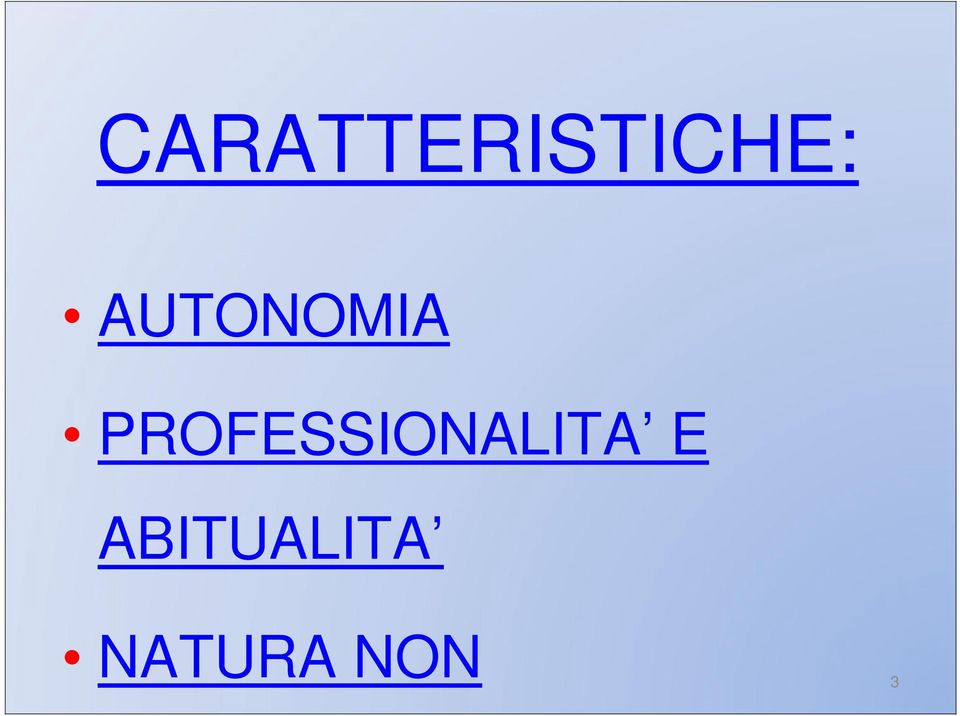 AUTONOMIA