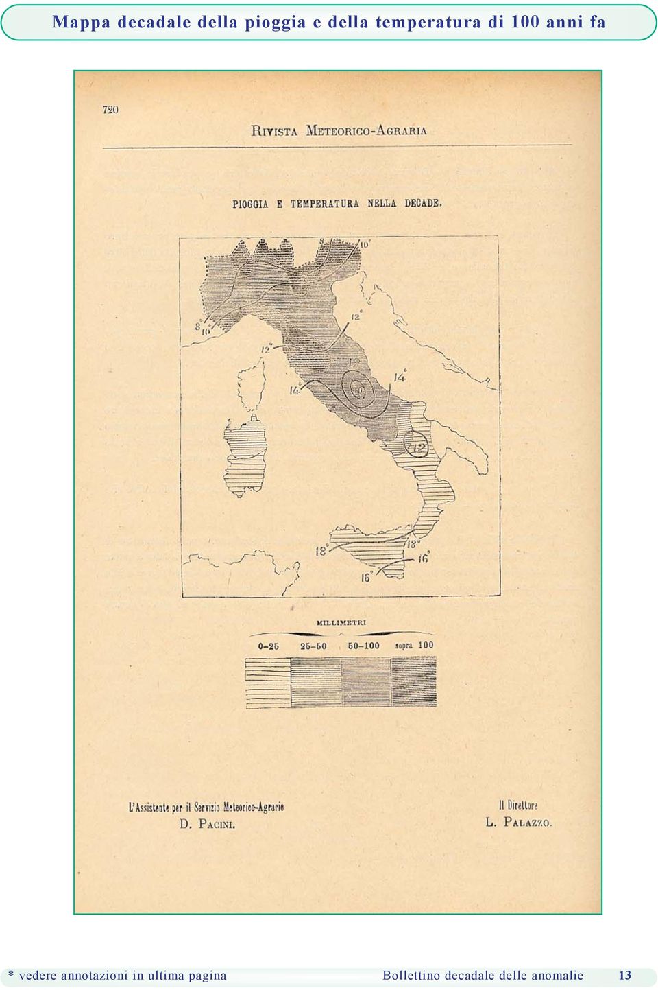 vedere annotazioni in ultima