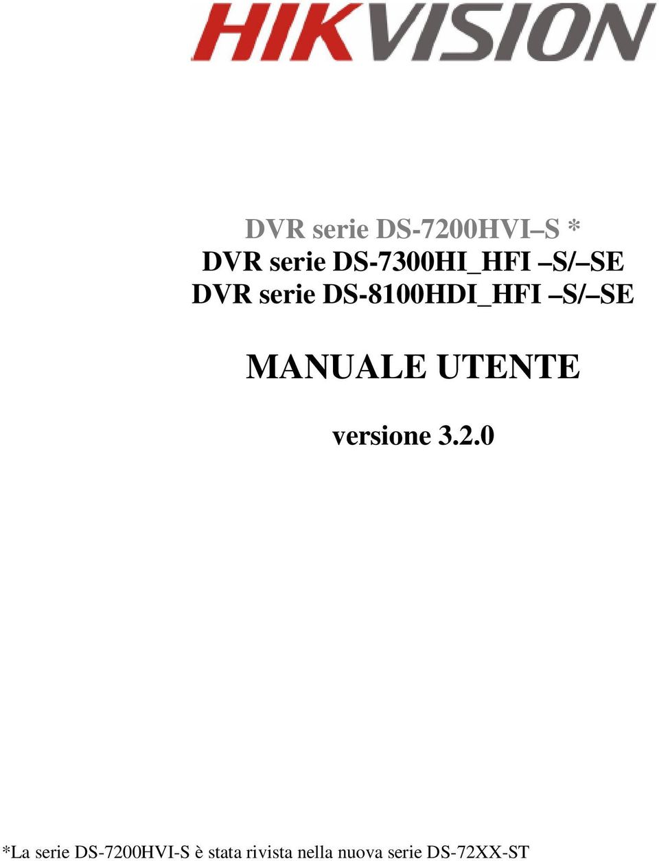 S/ SE MANUALE UTENTE versione 3.2.
