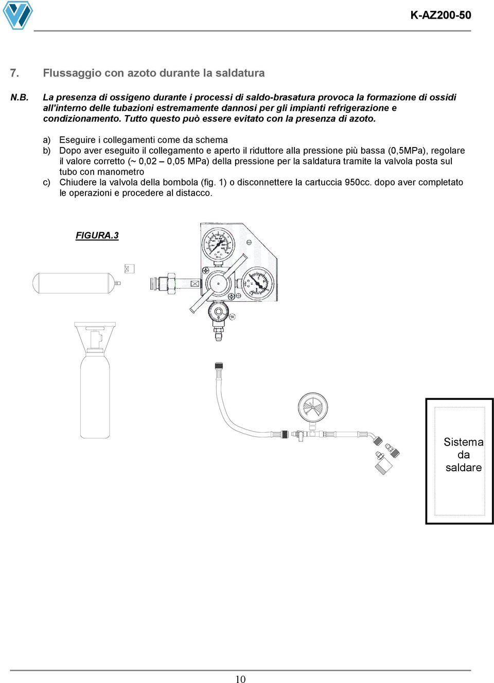 condizionamento. Tutto questo può essere evitato con la presenza di azoto.