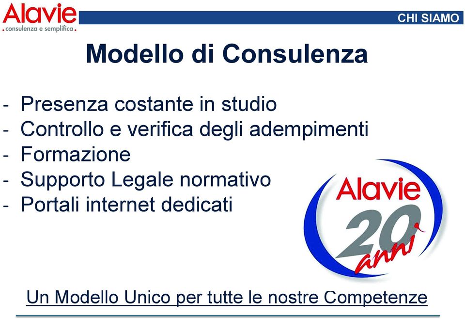 Formazione - Supporto Legale normativo - Portali internet