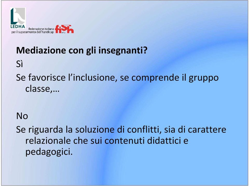 gruppo classe, No Se riguarda la soluzione di