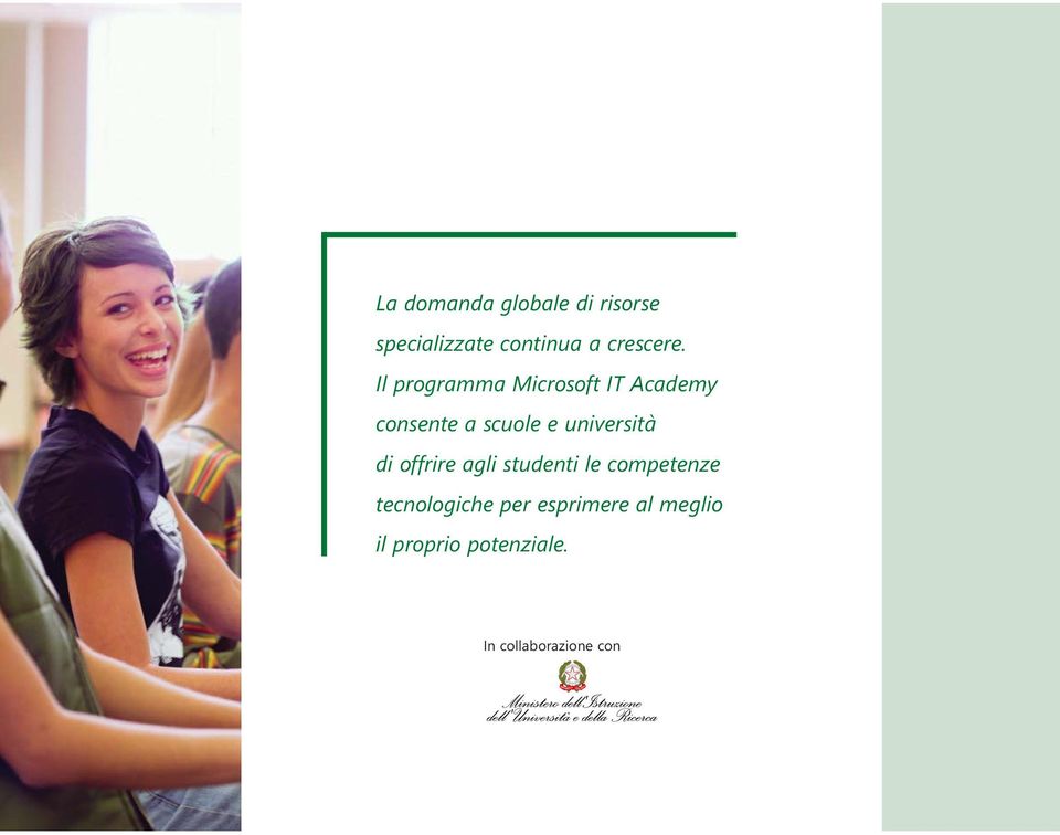 Il programma Microsoft IT Academy consente a scuole e