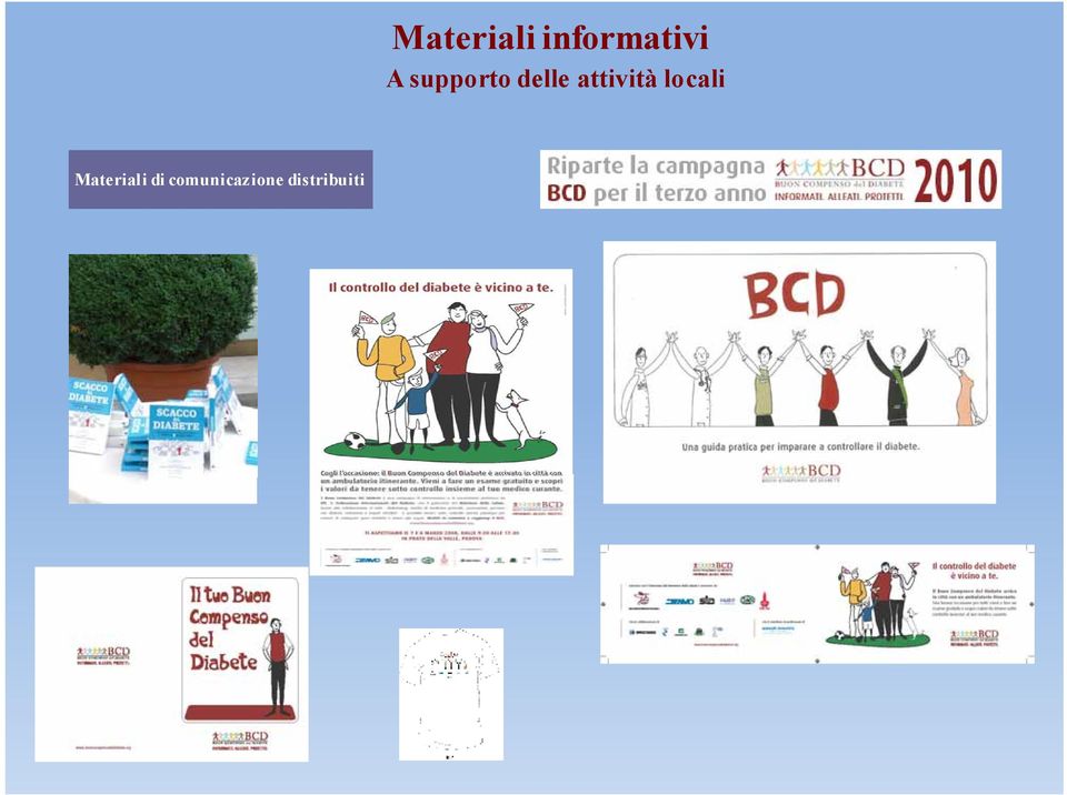 distribuiti Materiali