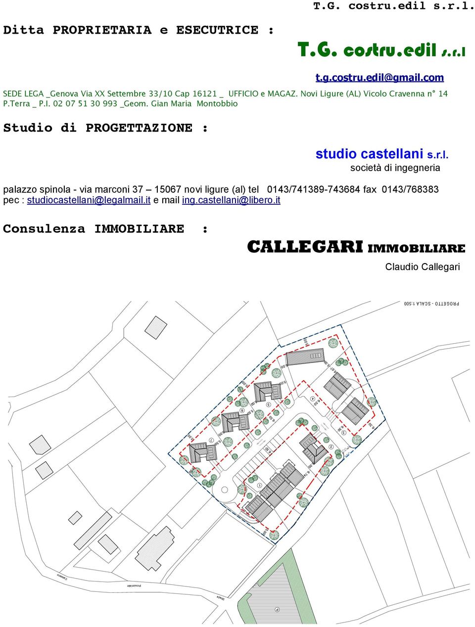 Gian Maria Montobbio Studio di PROGETTAZIONE : T.G. costru.edil 