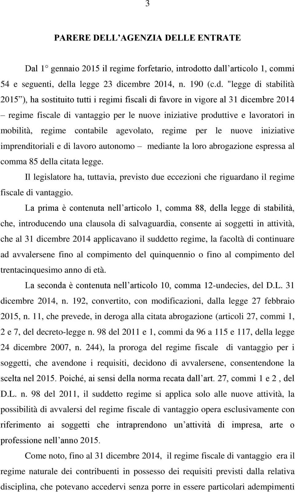 ll articolo 1, commi 54 e seguenti, de