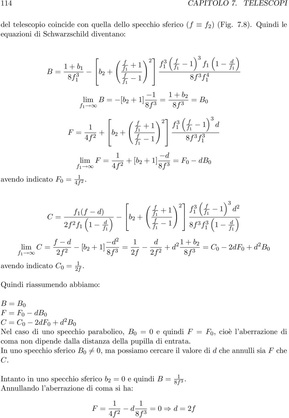 C = b 2 + ( f ) 2 ( ) 3 ) f 1 + 1 f 3 f 1 1 f1 f1 (1 d f1 f f 1 1 8f 3 f1 4 lim B = [b 2 + 1] 1 f 1 8f 3 = 1 + b 2 8f 3 = B 0 ( F = 1 f ) 2 ( ) 3 4f 2 + f b 2 + 1 + 1 f 3 f 1 1 f1 d f f 1 1 8f 3 f1 3