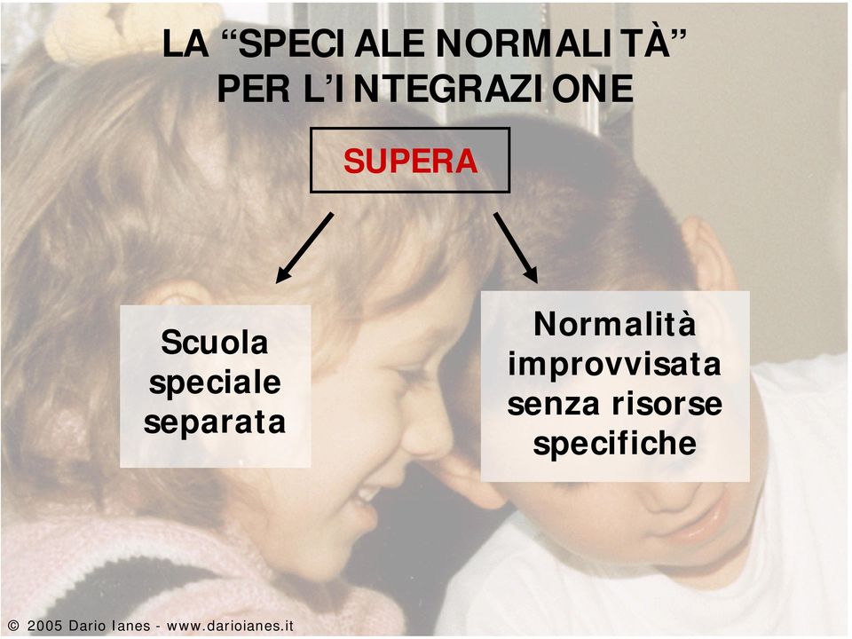 speciale separata Normalità