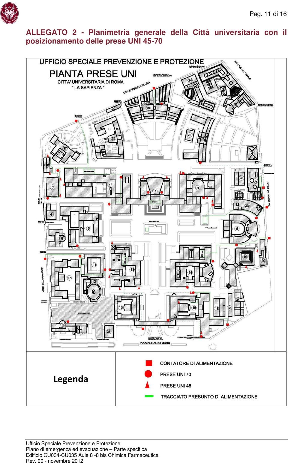 Città universitaria con il