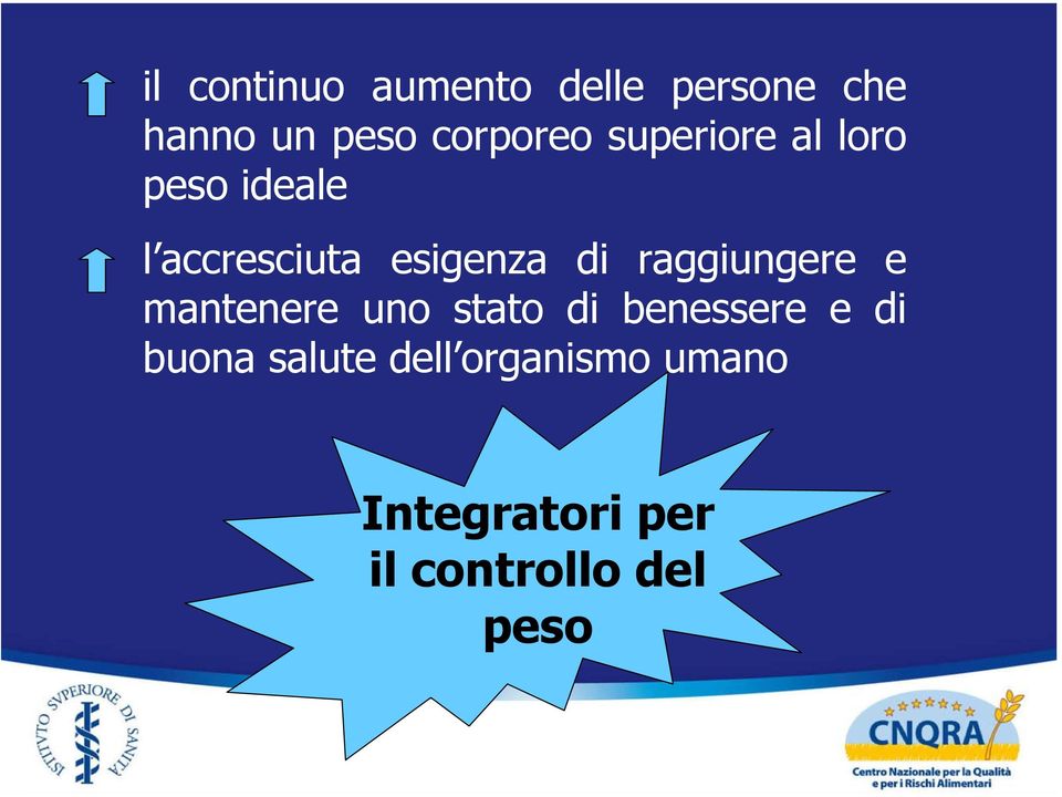 esigenza di raggiungere e mantenere uno stato di benessere