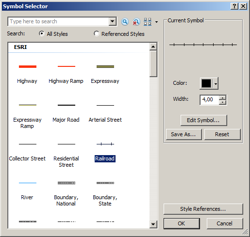 4. proprietà dei layer - simboli Per visualizzare i dati si può