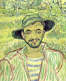1889 Vincent Van Gogh (1853-1890) olio su tela Galleria Nazionale d'arte Moderna e Contemporanea