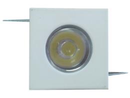 4544 3W LED Downlight - Round Decoration 6500K Lumen 270 (D)60mm Dimension: 67*75mm 4537 3W LED Downlight - Square Decoration 6500K Lumen 270 (D)58mm Dimension: 70*70mm*65mm 4536 3W LED Downlight -