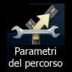 3. Il software ricalcola il percorso ottimizzandolo per il nuovo tipo di veicolo. La linea arancione mostra ora il nuovo percorso consigliato. 3.4.