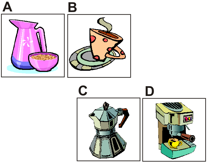 RLA0033 Quale tra le figure A, B, C e D è logico inserire come quarto termine della proporzione? a) La figura B. b) La figura D. c) La figura A. d) La figura C.