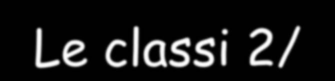 I selettori Le classi 2/2 Si può restringere l applicazione delle classi solo ad alcuni tag: h1.