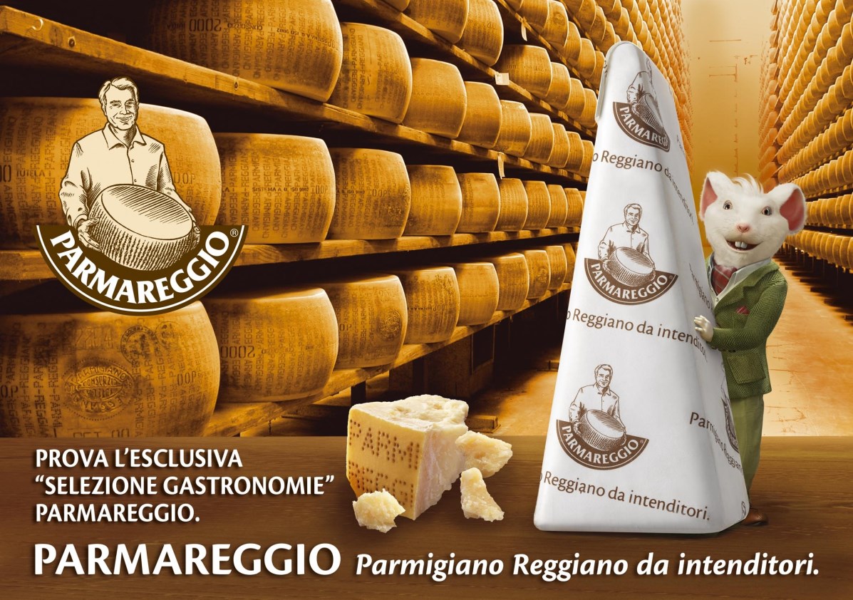 Selezione Gastronomie Parmareggio Ogni forma è incartonata singolarmente e Parmareggio, per dare sempre maggior servizio, regala ai