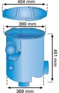 FILTRO VOLUMEN VF1 COMBI Il filtro VOLUMEN VF1 COMBI è ideale per essere installato dentro alla cisterna. Ha un elevata efficienza e due fasi di filtraggio ad alto rendimento. Resistente al gelo.