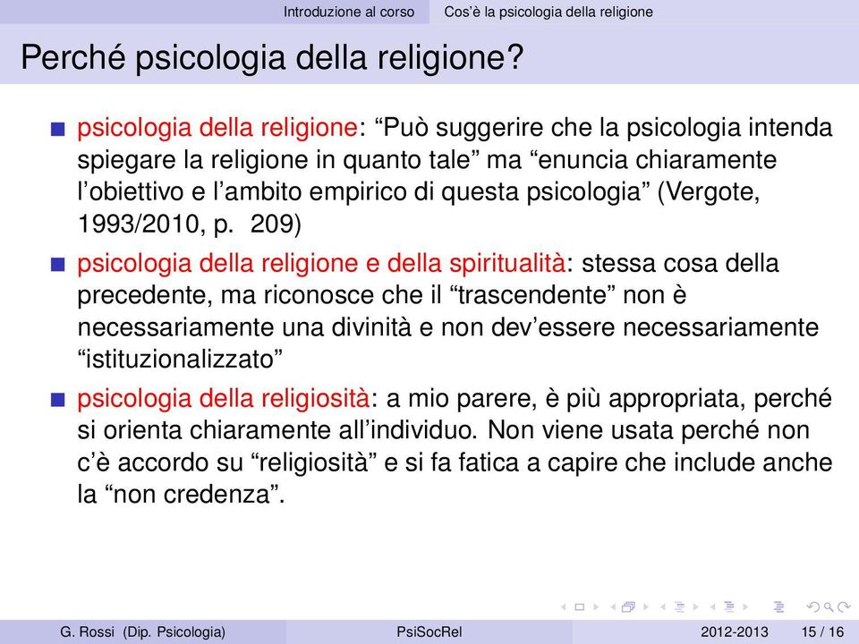 psicologia (Vergote, 1993/2010, p.