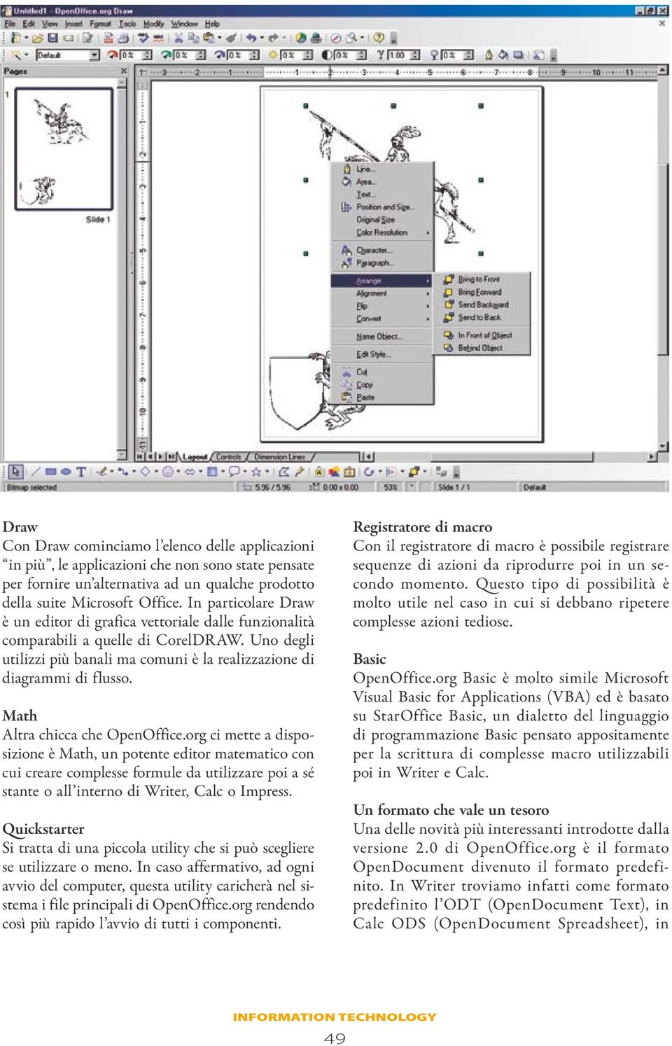 Math Altra chicca che OpenOffice.