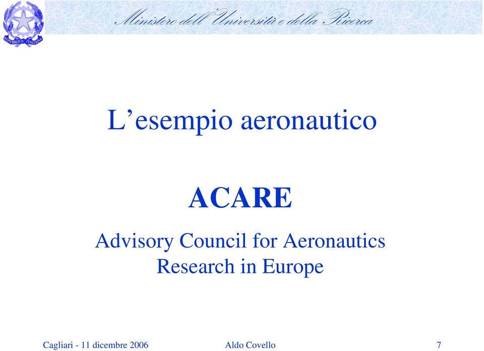 Aeronautics Research in Europe