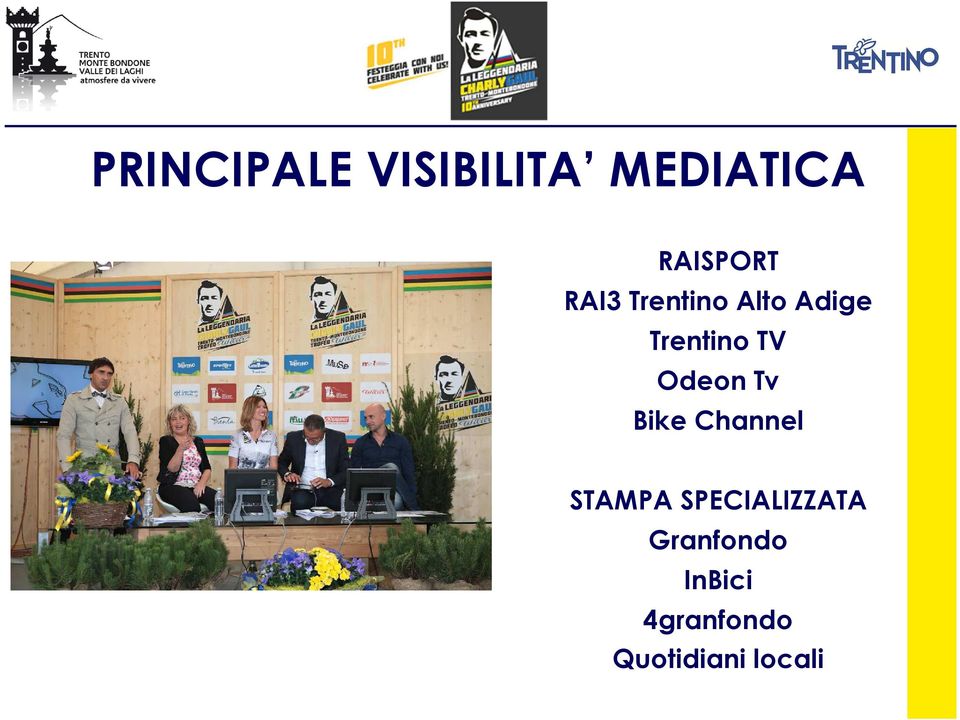 Odeon Tv Bike Channel STAMPA