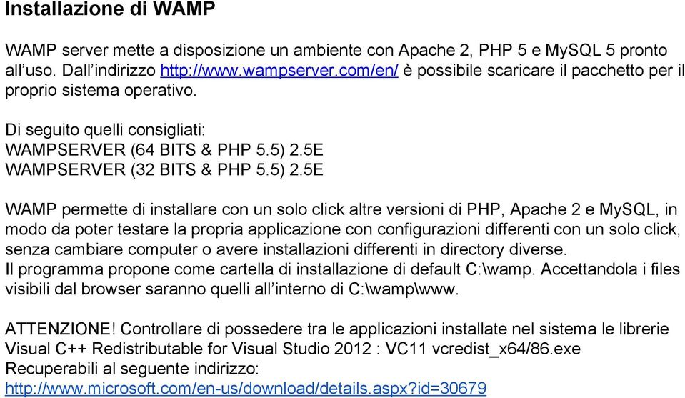 5E WAMPSERVER (32 BITS & PHP 5.5) 2.